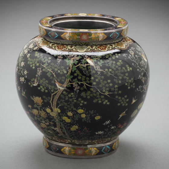 Namikawa Yasuyuki: The Pinnacle of Japanese Cloisonné Artistry (1845-1927)