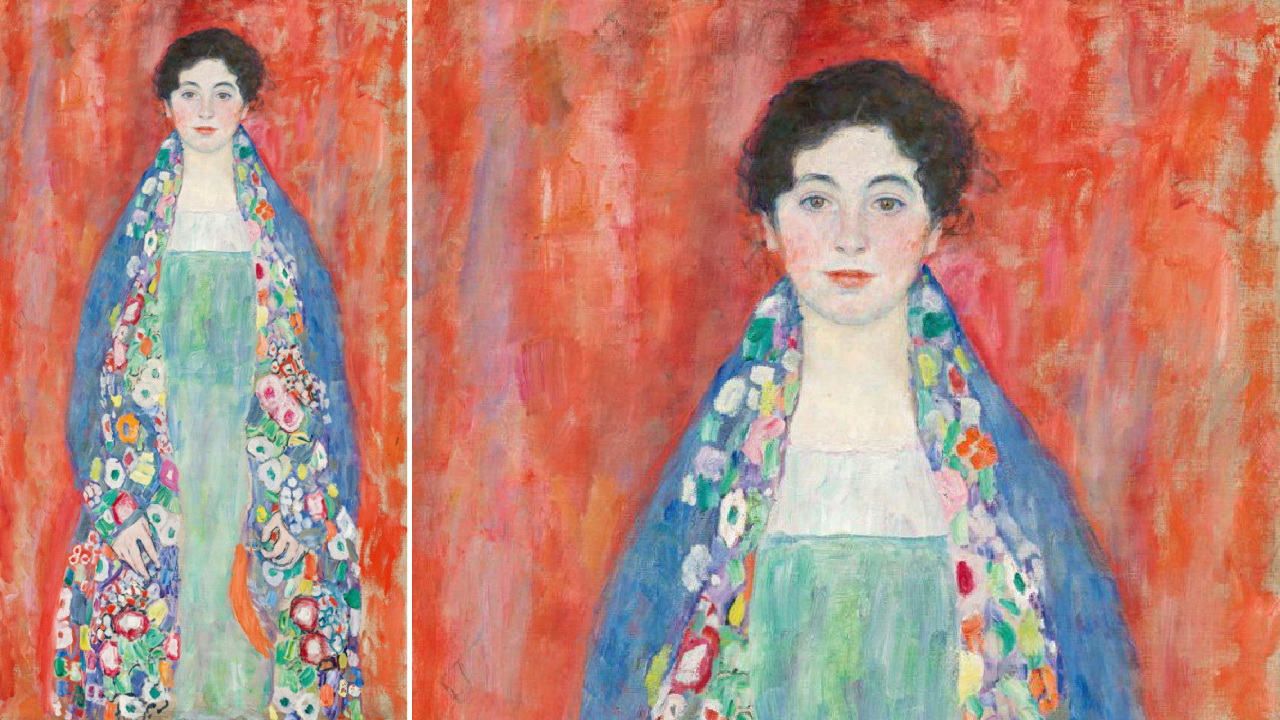 Rediscovered Portrait of a Young Female by Gustav Klimt Offered in Special Auction at Vienna's Auction House im Kinsky